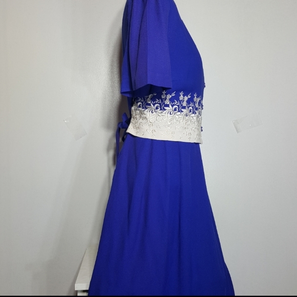 Kari's Korner Midi Dress Sz 16WP - Picture 4 of 11